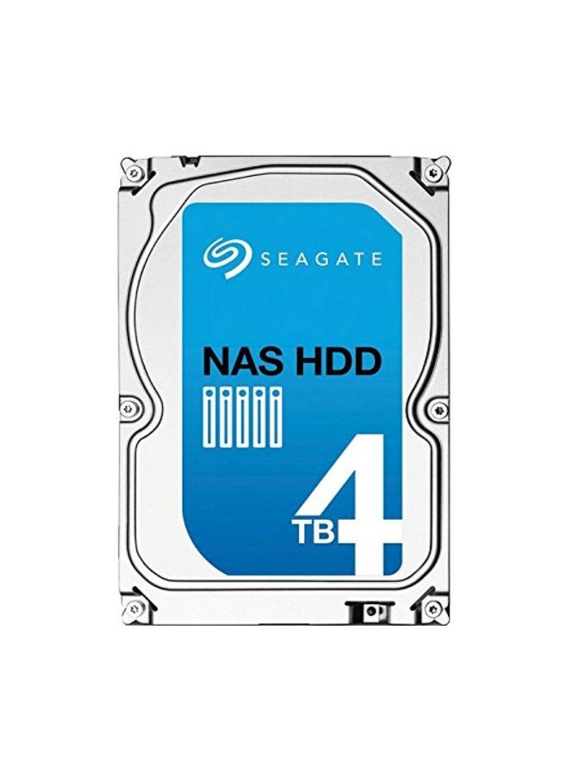 NAS HDD SATA Internal Bare Drive 4TB White/Blue