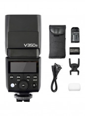 Wireless Speedlite Camera Flash 21x6.8x18centimeter Black