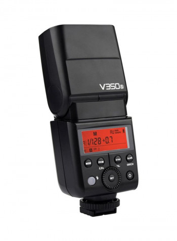 Wireless Speedlite Camera Flash 21x6.8x18centimeter Black