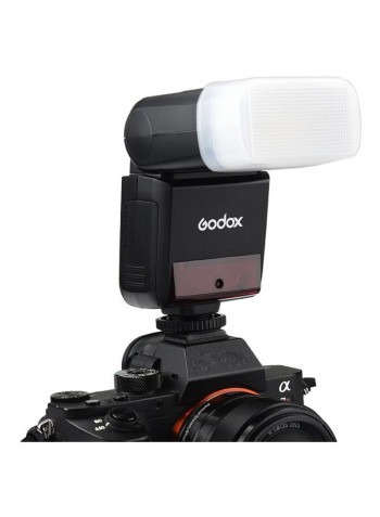 Wireless Speedlite Camera Flash 21x6.8x18centimeter Black