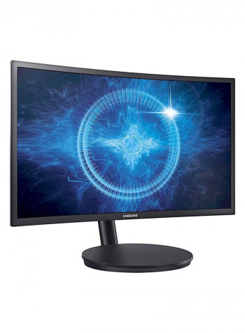24-Inch Full HD Curved Monitor With Quantum Dot Technology Black