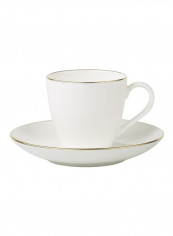 12-Piece Anmut Gold Espresso Cup With Saucer Set White/Gold reviews 12-Piece Anmut Gold Espresso Cup With Saucer Set White/Gold
