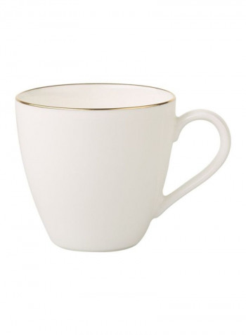 12-Piece Anmut Gold Espresso Cup With Saucer Set White/Gold