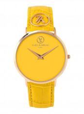 Women's Leather Analog Watch Y6501R-53