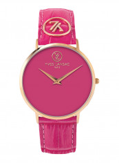 Women's Leather Analog Watch Y6501R-82