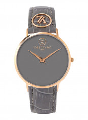 Women's Leather Analog Watch Y6501-75