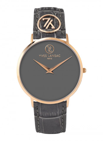 Women's Leather Analog Watch Y6501R-22
