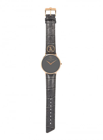 Women's Leather Analog Watch Y6501R-22