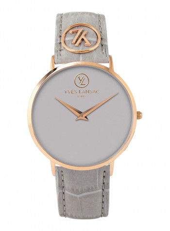 Women's Leather Analog Watch Y6501R-23
