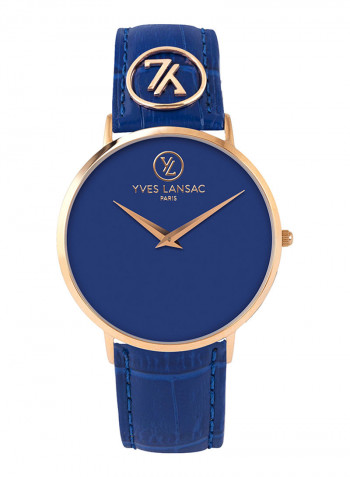 Women's Leather Analog Watch Y6501R-31