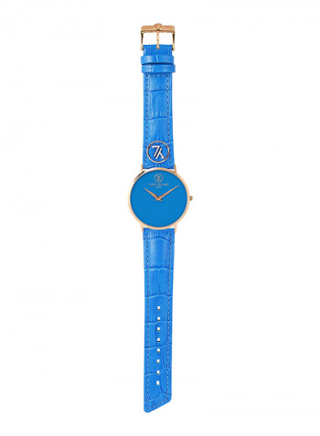 Women's Leather Analog Watch Y6501R-32