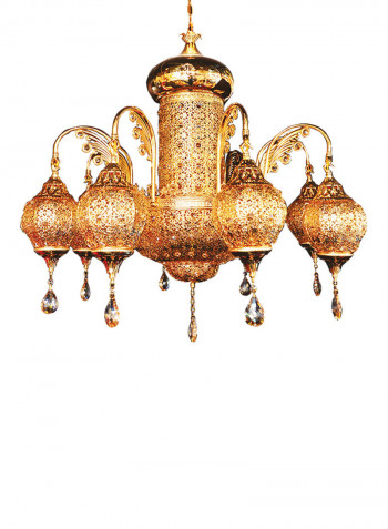 Majlis Chandelier Gold 880x870millimeter