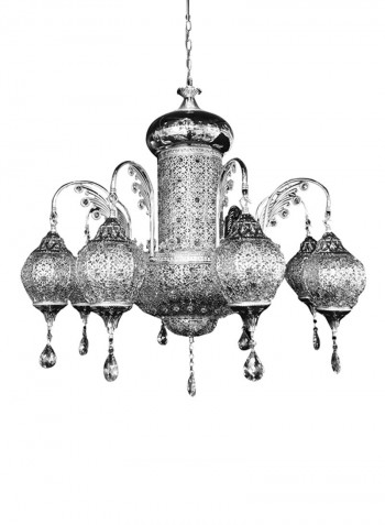 Majlis Chandelier Silver 880x870millimeter