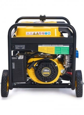 2800W Portable Petrol Generator -CPG3500 Black/Yellow 60 x 47.5 x 48.5cm