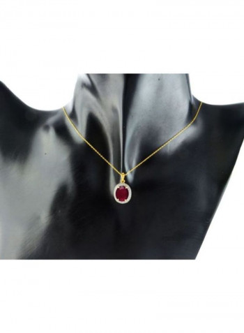 18 Karat Gold Diamond Studded Necklace