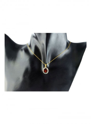 18K Gold Diamond Necklace
