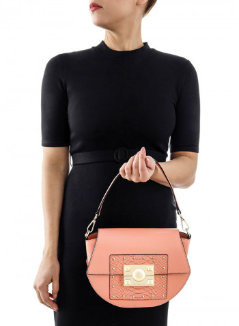 Strong Leather  Bag بيج