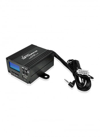 Motorcycle Speaker And Amplifier System B0071I0900 Silver/Black