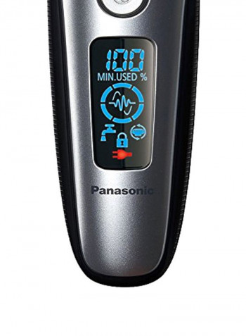 Wet And Dry Shaver Silver/Black 65x160x47millimeter