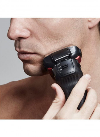 Wet And Dry Shaver Silver/Black 65x160x47millimeter