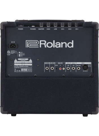 3-Channel Mixing Keyboard Amplifier KC-80 Black