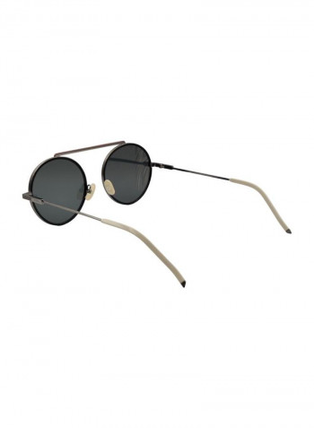 UV Protected Round Sunglasses - Lens Size: 54 mm