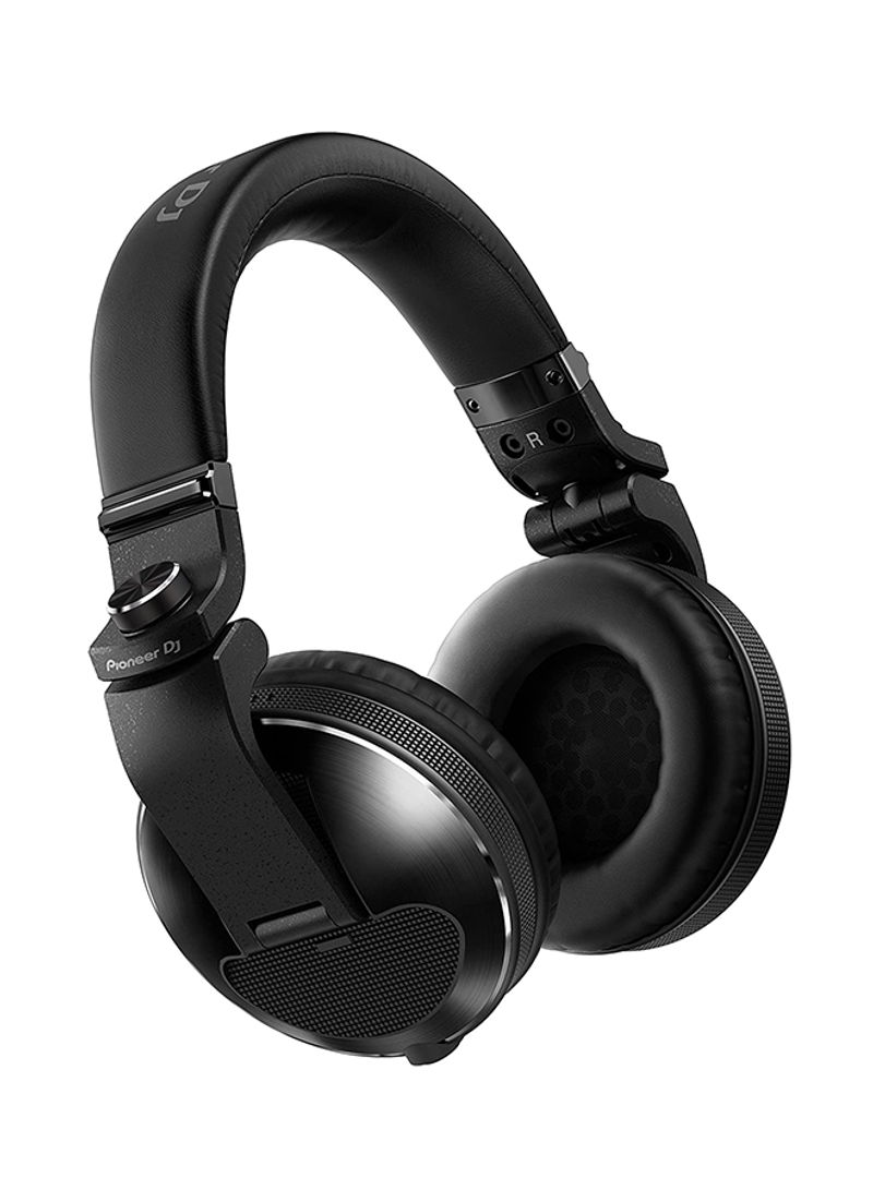 Flagship Professional Over-Ear Wired Headphones Black