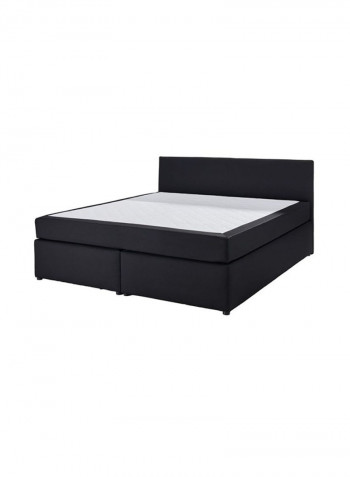 Dreamzone Plus C20 Continental Spring Mattress Black/White 160x200cm