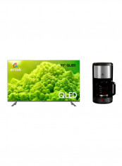 55 Inch QLED Android Smart TV With Coffee Maker 55EV250QA + EVKA-CO10MB Black/Silver reviews 55 Inch QLED Android Smart TV With Coffee Maker 55EV250QA + EVKA-CO10MB Black/Silver