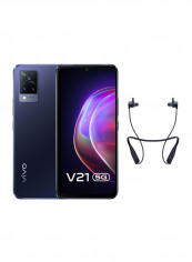 V21 Dual SIM 5G Dusk Blue 8GB RAM 128GB With Wireless Sport Neckband reviews V21 Dual SIM 5G Dusk Blue 8GB RAM 128GB With Wireless Sport Neckband