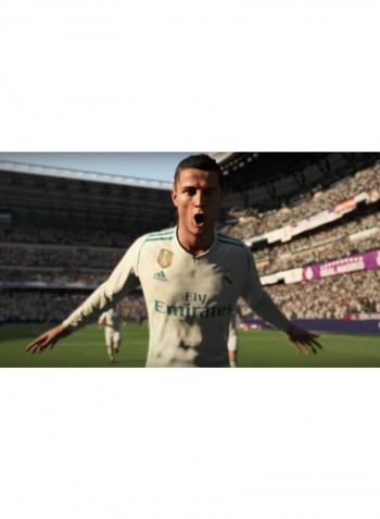 PlayStation 4 Slim 500GB Console With 2 DualShock 4 Controller And 1 Game (FIFA 18)