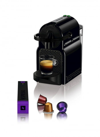 Inissia Coffee Machine with Aeroccino D040BK+Aeroccino أسود