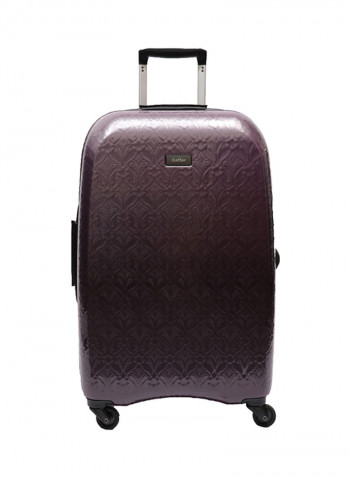 Elara Hardside 3 Piece Luggage Trolley Set Purple