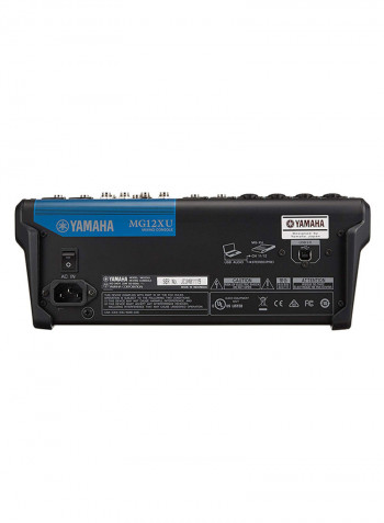 12-Input Digital Mixing Console MG12XU Black