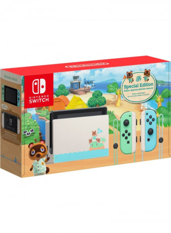 New Switch Console: Animal Crossing Edition - Green/Blue