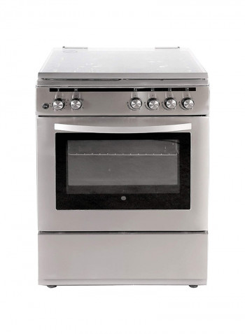 4-Burner Gas Cooker With Gas Oven FGC66.02S Stainless Steel