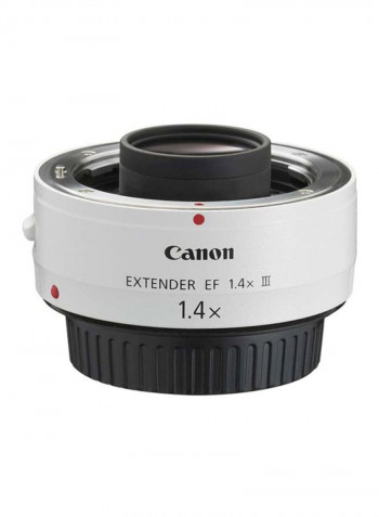 EF 1.4X Iii Extender For Canon White/Black
