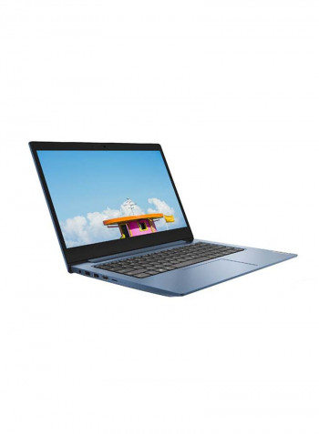 IdeaPad 1 Clamshell Laptop With 14-Inch Display/Intel Celeron N4020 Processor/10th Gen/Windows 10 Home/4GB RAM/ 128GB SSD/Integrated Intel UHD Graphics 600 Ice Blue