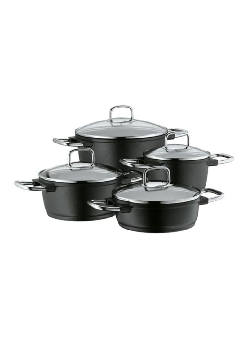 4-Piece Bueno Induction Cookware Set Black