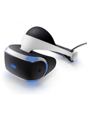 نظارات الواقع الافتراضي لألعاب PlayStation 4 أبيض/أسود