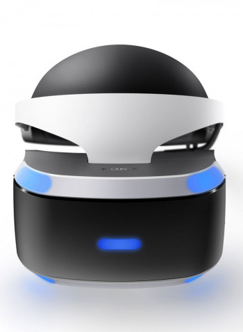 نظارات الواقع الافتراضي لألعاب PlayStation 4 أبيض/أسود