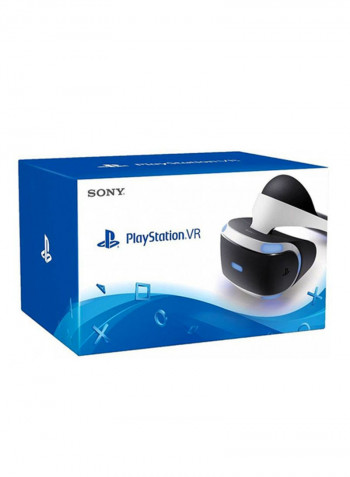 نظارات الواقع الافتراضي لألعاب PlayStation 4 أبيض/أسود