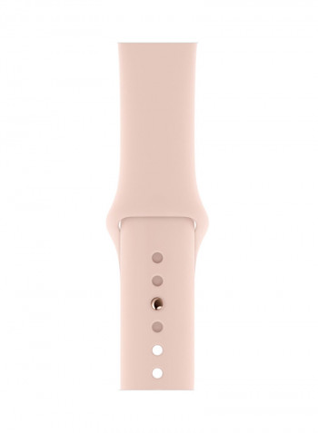 Watch Series 4-40mm (GPS +Cellular) Gold Aluminum Case With Pink Sand Sport Band
