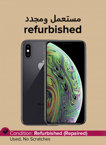 Refurbished - iPhone XS With FaceTime Space Grey 256GB 4G LTE - Middle East Region