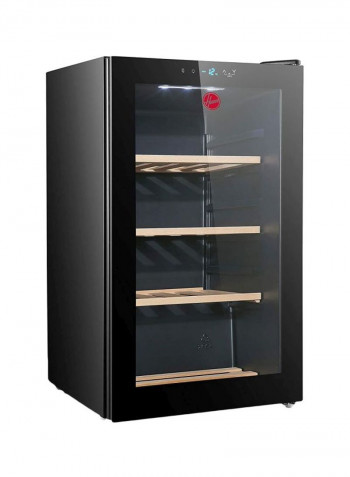 Free Standing Wine And Beer Fridge 150L HWC30B-X Black/Clear