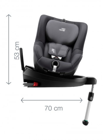 DualFix Group 0+/1 Car Seat -  Storm Grey