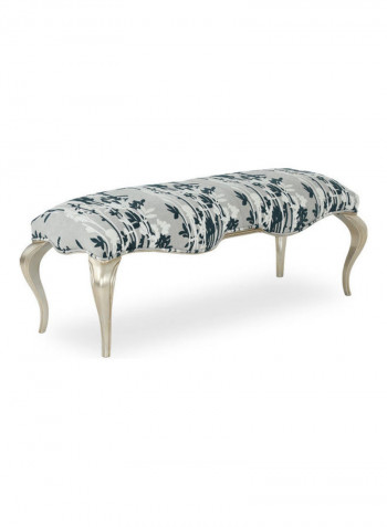 Donna Bed Bench Gold/White