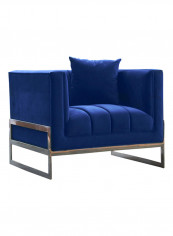 Dazzling 1-Seater Sofa Blue 91x72x86centimeter