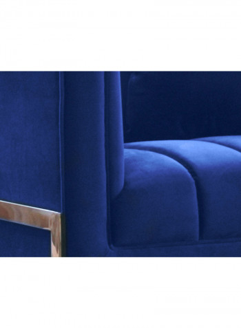 Dazzling 1-Seater Sofa Blue 91x72x86centimeter