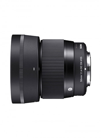 56Mm F1.4 DC DN Contemporary Lens For Sony E Mount 56millimeter Black